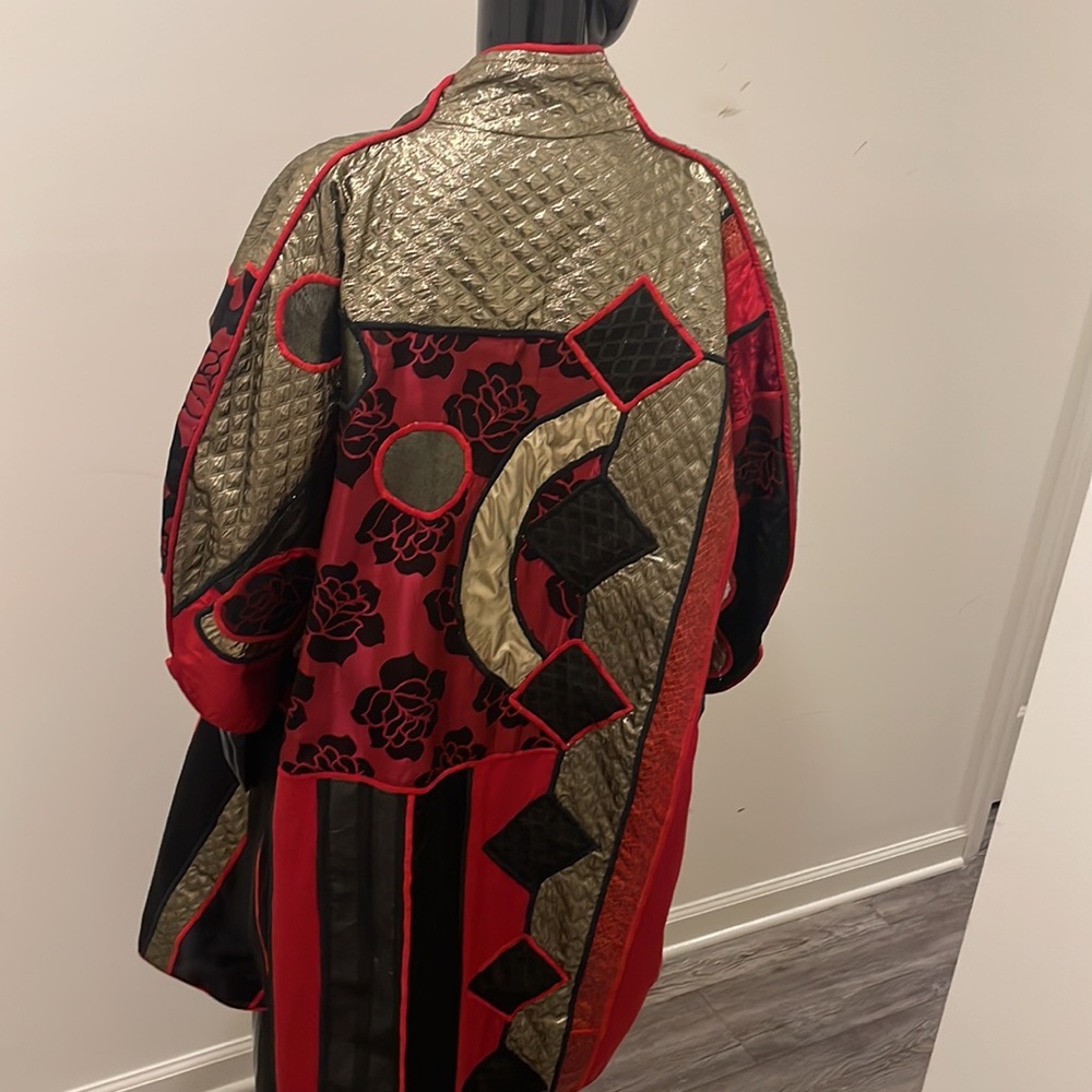 Oversized Long Judith Roberts Jacket - Picture 6 of 6